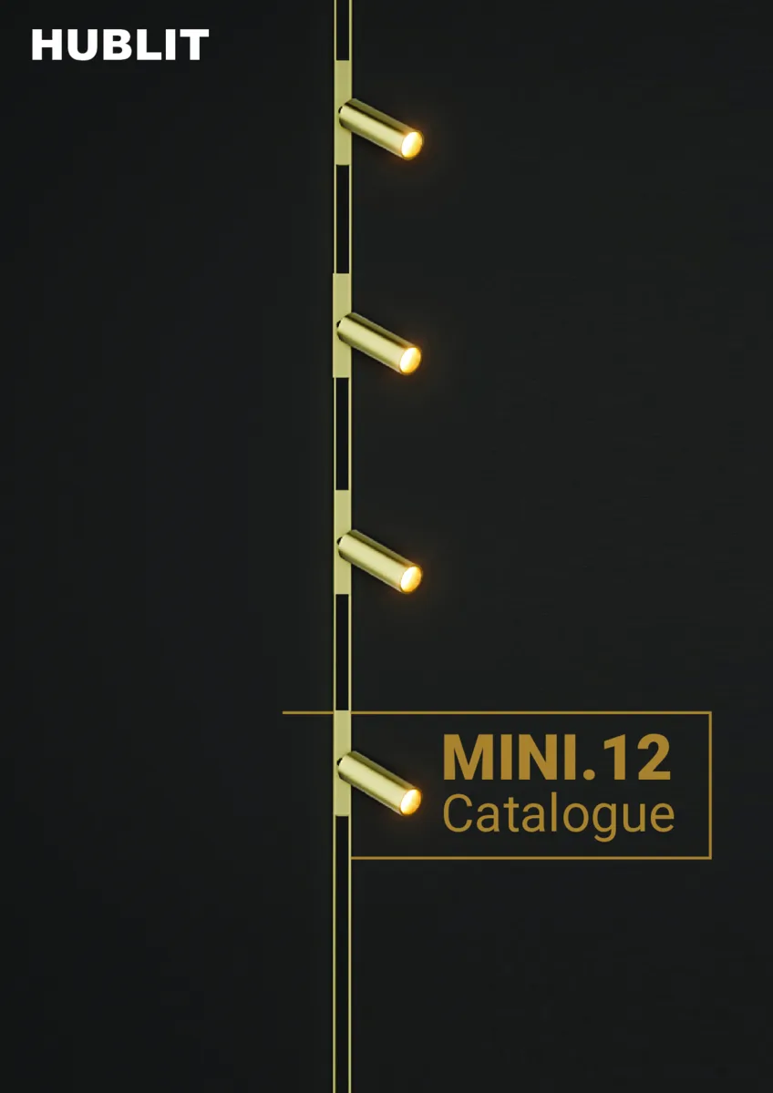 Cover of the Mini.12 track lighting system