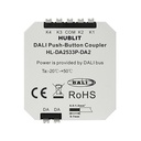 NFC-Programmable, 4-key DALI-2 Push-Button Coupler