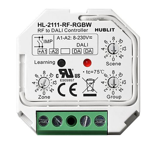 [HL-2111-RF-RGBW] 4-CH RF remote controller RGBW LED